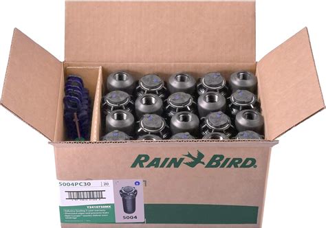 20 Rain Bird Adjustable Rotor Heads 5004 PC Sprinklers With Nozzles (20 ...