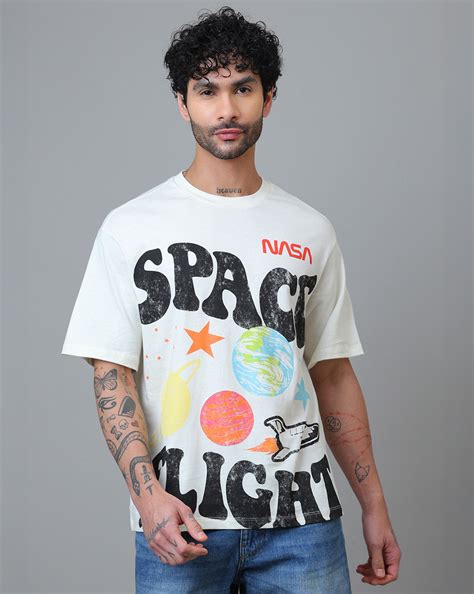Nasa Printed Oversized Tshirt For Men – Free Authority