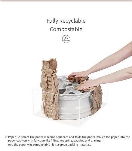 Paper Air Cushion Machine - TISP Paper Cushioning And Void Fill ...