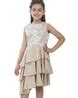 Buy Beige Dresses & Frocks for Girls by Cutecumber Online | Ajio.com