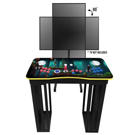 Suncoast Arcade 3 Sided Pedestal Arcade Machine With 3,500+ Games ...