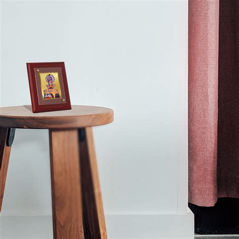 Diviniti Khatu Shyam-1 gold-plated Wall Photo Frame, Table Decor| MDF ...