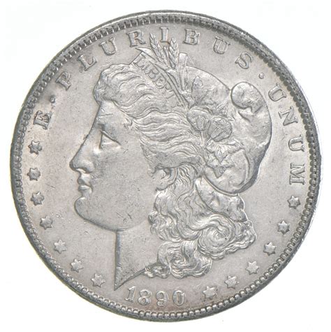 Better 1890 Morgan Silver Dollar - 90% US Coin - Nice Coin | Property Room