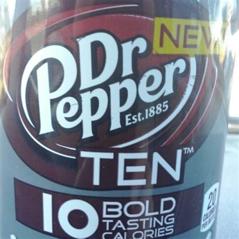 Dr Pepper Ten Logo