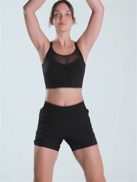 Black Sprint Shorts - Lined – CAVA Athleisure Pvt Ltd