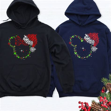 Disney Christmas Hoodie, Christmas Disney Sweatshirt, 2025 Christmas ...