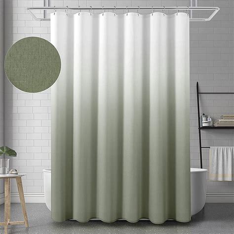 Sage Green Bath Curtain