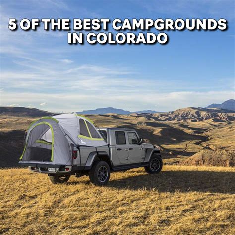 5 of the Best Campgrounds in Colorado – Napier Outdoors