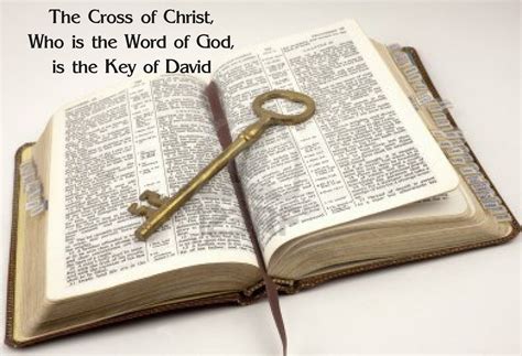 Pillar of Enoch Ministry Blog: The Key of David as the Cross of Christ ...