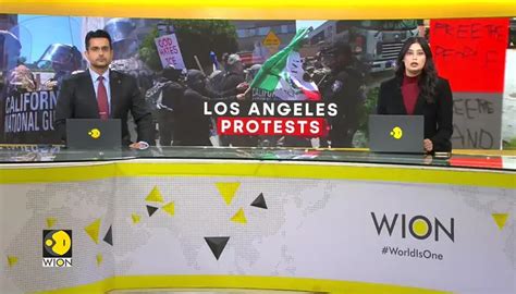 Los Angeles protests: Anti-ICE protesters set cars on fire | Trump ...