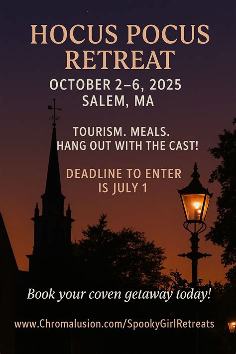 The Hocus Pocus Experience in Salem MA., Salem Witch Village, 2 October ...