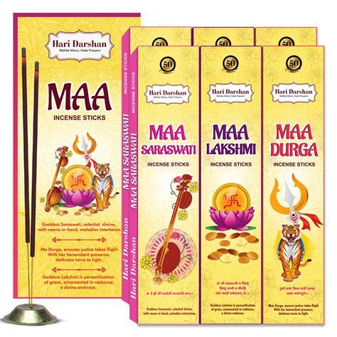 Hari Darshan - Combo of Maa Premium Agarbatti - Maa Saraswati, Maa ...