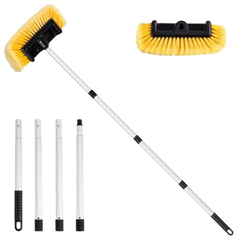 Ordenado 62" Car Wash Brush with Long Handle, Soft Bristle Car Cleaning Brush Supplies, Cars ...