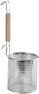 BRVIMA Stainless Steel Pasta And Noodle Strainer Basket Deep Frying ...