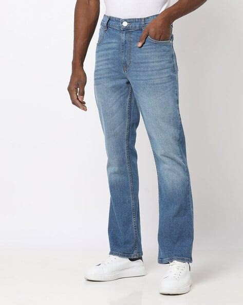 Heavy-Wash Bootcut Jeans - Price History