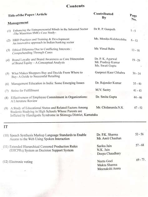 Issues-archive – Journal of management & IT