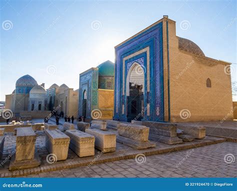 Shah-i-Zinda (English Translation: the Living King), Samarkand ...