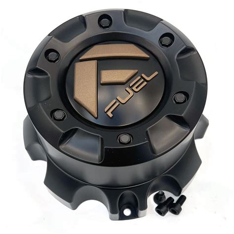 Fuel Wheel Center Cap, Matte Black / Bronze 8-Lug Fuel 1001-60MBZ