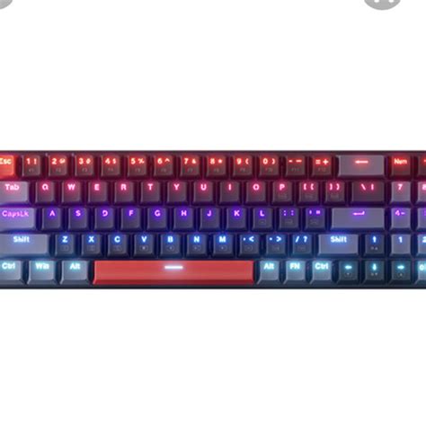 Jual Keyboard Gaming Gamen Titan IV Mechanical Pulggable Switch Black ...