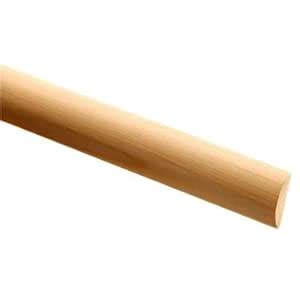 First Connect Half Round Wooden Molding Beat for Furniture (18 MM, 10 ...