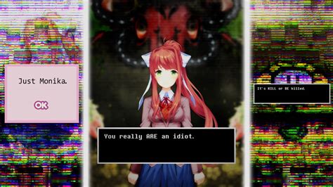 Image result for Flowey vs Monika