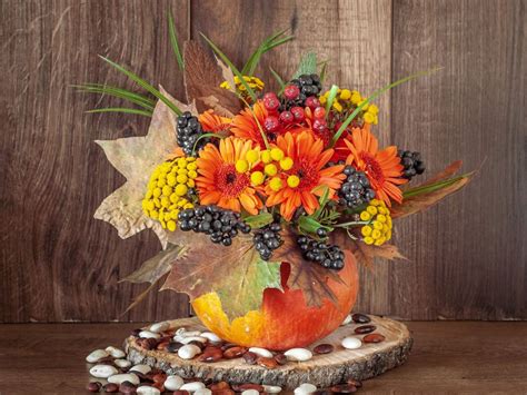 Thanksgiving Flower Arrangements - Growing Thanksgiving Flower Centerpieces