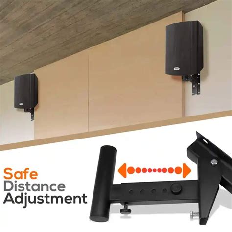 Speaker Wall Mounts with Swivel & Tilt (2 Pack) Universal 502 – GADGET ...