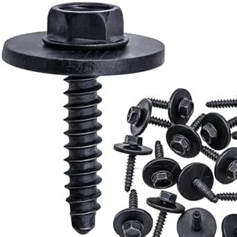 Rexka 25 pcs Fender Liner Bumper Cover Splash Shield Wheelhouse Liner ...