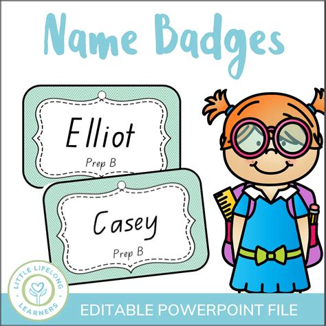 Easy Printable Name Badges: Free Templates! - Printables for Everyone
