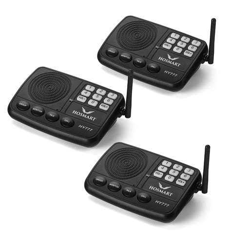Wireless Intercom System Hosmart 12 Mile LONG RANGE India | Ubuy