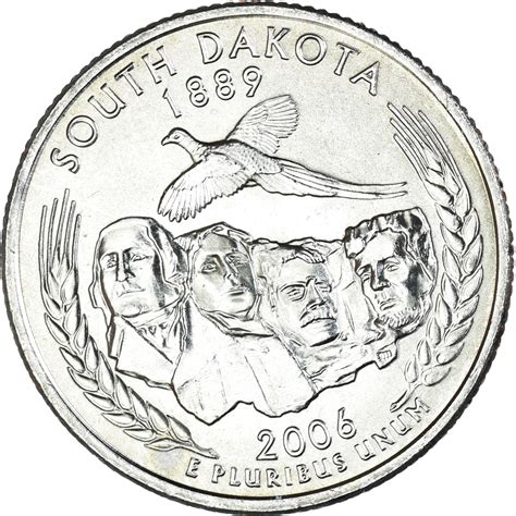 Coin, United States, Quarter Dollar, Quarter, 2006, U.S. Mint, Philadelphia