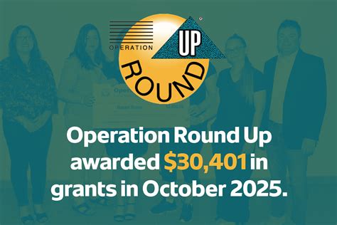 Operation Round Up monthly report - October 2025 | Cuivre River ...