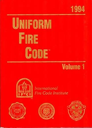 Buy Uniform Fire Code 1994 (INTERNATIONAL FIRE CODE) Book Online at Low ...