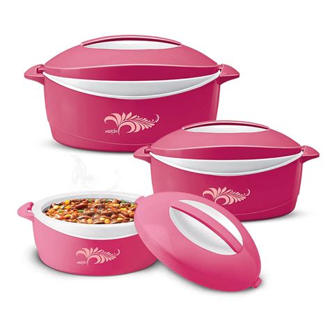 Buy MILTON Delight Jr. Inner Stainless Steel Serving Casserole Gift Set ...