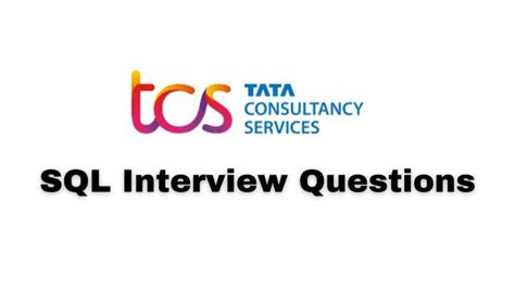 TCS SQL Interview Questions 的图像结果