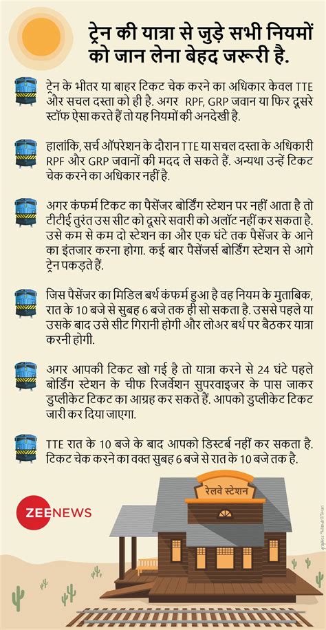 Indian Railway rules passengers must know while travelling in train ...