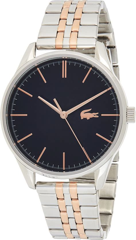 Lacoste Orologio Analogico al Quarzo da Uomo con Cinturino in Pelle ...