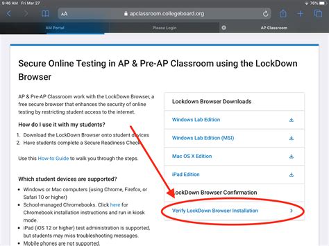 How to install LockDown Browser (for AP) – Archbishop Mitty High School