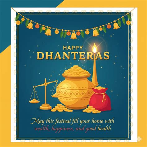 Happy Dhanteras 2025 💰 : 170 top wishes, messages, images, WhatsApp and ...