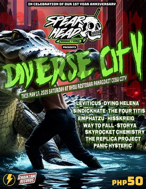 Spearhead productions presents: Diverse City - 1st year anniversary ...
