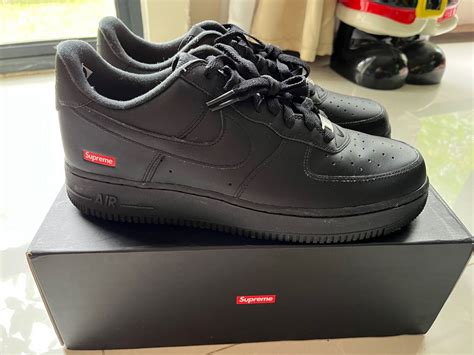 Nike Air Force 1 Low Supreme Black | AfterMarket