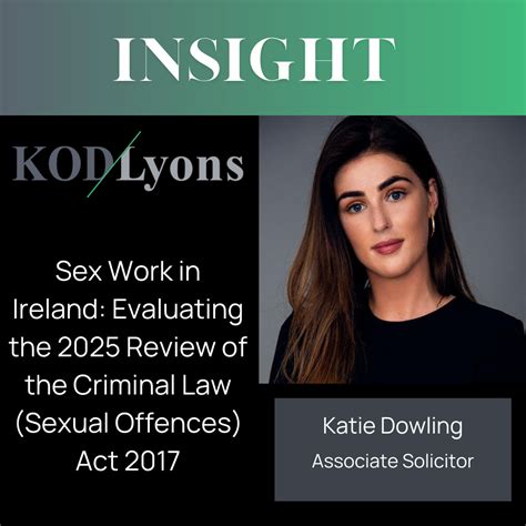 Sex Work in Ireland: Evaluating the 2025 Review of the Criminal Law ...