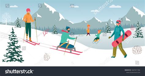 Winter Sports Cartoon 的图像结果