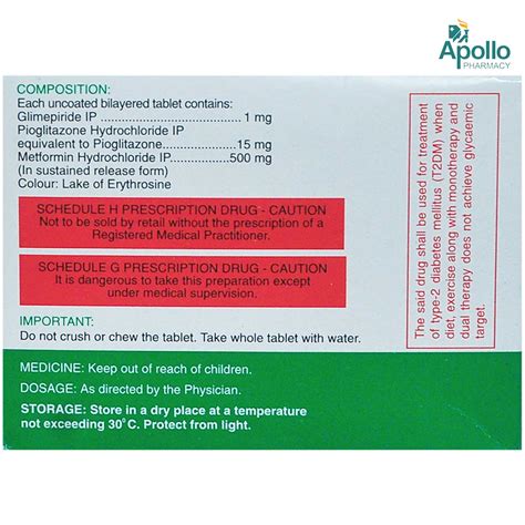 ZIGLIM PLUS 1MG TABLET | Uses, Side Effects, Price | Apollo Pharmacy