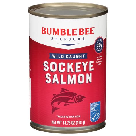 Red Sockeye Salmon Canned