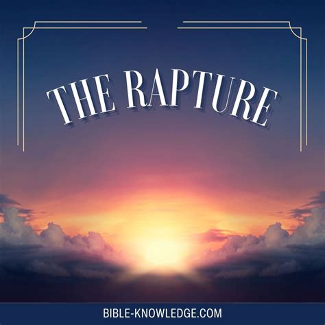 Rapture Bible Verses