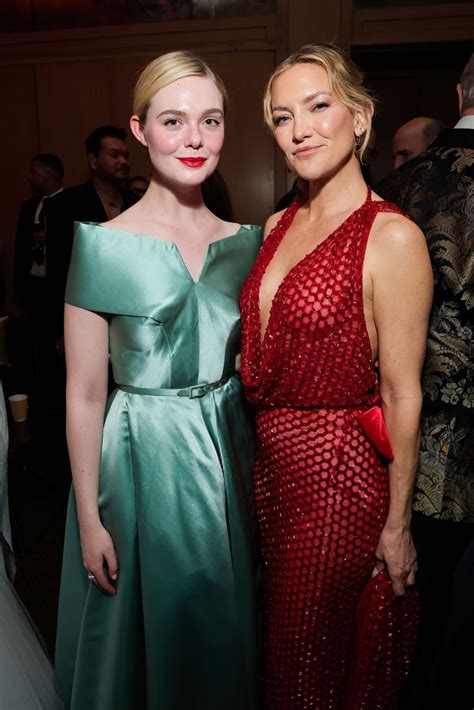 Elle Fanning and Kate Hudson at Palm Springs Film Awards After Party 2026 • CelebMafia