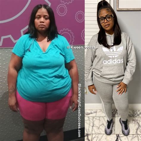 Courtney lost 103 pounds - Black Weight Loss Success