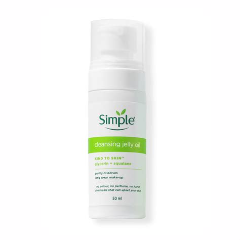 Cleansing Jelly Oil | Simple Skincare