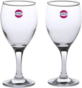 AFAST (Pack of 2) Bavrage Tumbler Multi Purpose Wine Glass Transparet ...